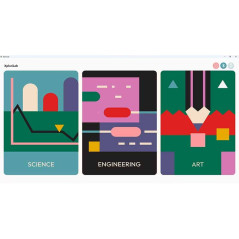 Xploris All-in-one STEAM solution combining science data logging, math, coding, control and art.