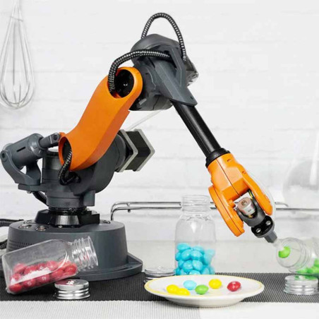 WLKATA Mirobot Advanced Kit brat robotic educational cu 6 axe, Python, C++, ROSLAB, MATLAB