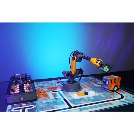 WLKATA AI-HUB AI Navigation Learning Suite XFactory Brain Control Robotic Arms with AI Vision, Voice, Gesture, Arduino