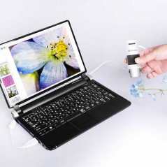 Atlantis EduScope MS725 microscop digital USB, rezolutie UXGA 1600 x 1200 pixeli, focalizare dubla 60x si 250x