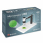 Atlantis EduScope MS725 microscop digital USB, rezolutie UXGA 1600 x 1200 pixeli, focalizare dubla 60x si 250x