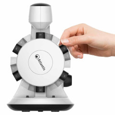 Atlantis EduScope MS737 microscop digital USB cu 6 obiective, rezolutie UXGA 1600 x 1200 pixeli, focalizare 100x pana la 600x
