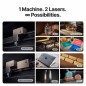xTool P3 80W CO2 Laser Cutter with Intelligent Automation xTool P3 80W CO2 Laser Cutter with Intelligent Automation