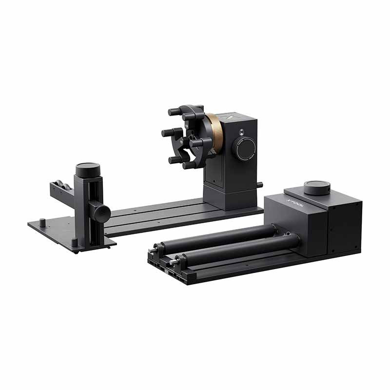 xTool RA3 sistem rotativ modular magnetic pentru gravura laser pe obiecte cilindrice xTool RA3 sistem rotativ modular magnetic pentru gravura laser pe obiecte cilindrice
