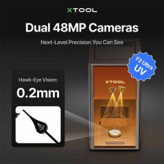 xTool F2 Ultra UV 5W aparat de taiere si gravura cu laser in spectrul UV 355nm