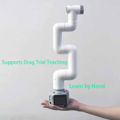 Elephant Robotics myCobot 280 M5Stack Dual Screen brat robotic ultrausor, colaborativ, pentru educatie, 6 grade de libertate