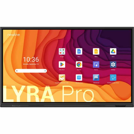 Newline LYRA Pro 86" display interactiv educational, Android 14, Google EDLA, 50 puncte touch, 4K