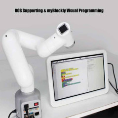 Elephant Robotics myCobot 280 Raspberry Pi 4GB RAM brat robotic usor, colaborativ, pentru educatie, 6 grade de libertate