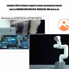 Elephant Robotics myCobot 280 for Arduino brat robotic usor, colaborativ, pentru educatie, 6 grade de libertate