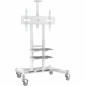 ONKRON TS1881-W stand mobil premium pentru TV-uri si display-uri cu diagonala 50"-86", max 90Kg, alb