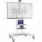 ONKRON TS1881-W stand mobil premium pentru TV-uri si display-uri cu diagonala 50"-86", max 90Kg, alb