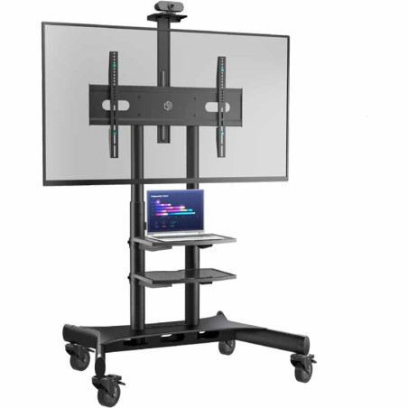 ONKRON TS1881-B Mobile TV stand for TVs 50"-86", max 90kg, black