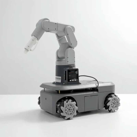 Elephant Robotics myAGV 2023 Pi Mobile platform Pi Robot Kit 2D Mapping, Smart 4-Wheel Drive Vehicle with Gamepad