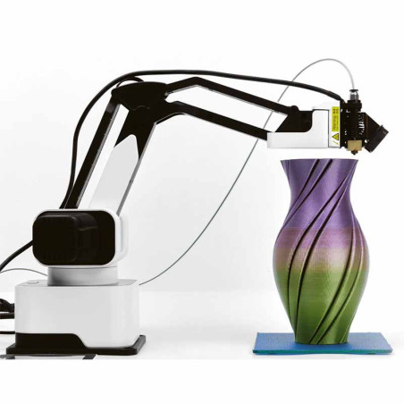 ROTRICS DexArm brat robotic imprimare 3d si laser, multifunctional, 4 axe, design modular, dedicat mediului educational