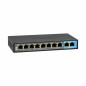 Switch PoE 8 Porturi Gigabit 2 Uplink BCS-B-SP0802G