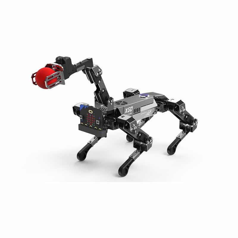 XGO Robot Kit Lite3 robot patruped bionic cu AI si 15 grade de libertate dedicat pentru mediul educational de tip STEAM