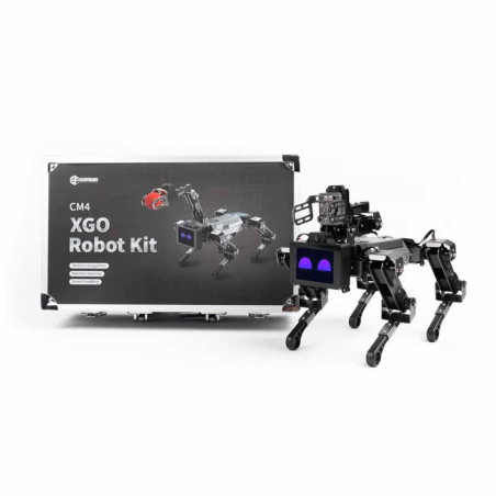 XGO Robot Kit Lite3 bionic quadruped robot with AI and 15 degrees of freedom, dedicated to the STEAM educational environment