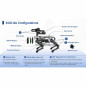 XGO Robot Kit Lite3 robot patruped bionic cu AI si 15 grade de libertate dedicat pentru mediul educational de tip STEAM