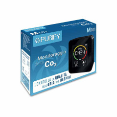 Atlantis Purify M101 dispozitiv de masurare a calitatii aerului, nivel de C02, temperatura si umiditate