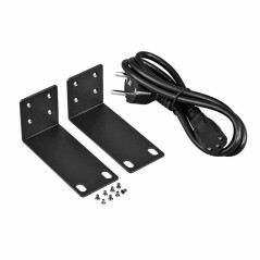 Extindere retea pe fibra optica utilizand un switch PoE 8 porturi Gigabit cu management si module SFP dedicate.