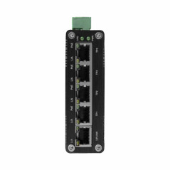 switch poe industrial 4 porturi gigabit montaj sina din