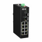 Switch PoE 8 Porturi Gigabit SFP BCS-L-SP0801G-1SFP-II, 1x SFP