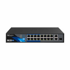 switch poe 16 porturi gigabit sfp panou frontal