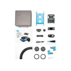 Accesorii si senzori incluse in pachetul mBot2 Classroom Kit pentru scoli